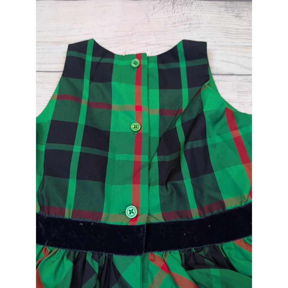 2T Janie and Jack Plaid Holiday Dress - Picture 5 of 7